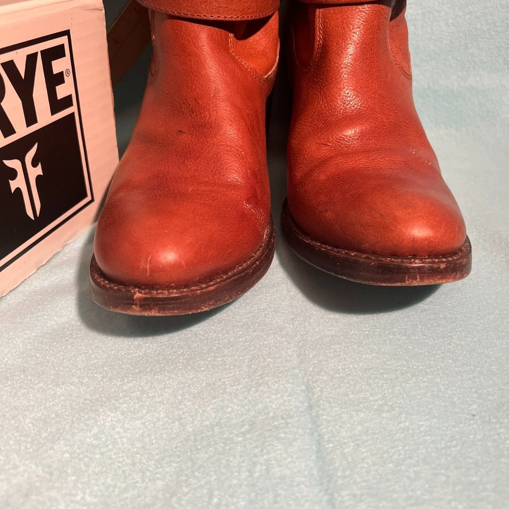 FRYE Jane Strappy Boot - Tan